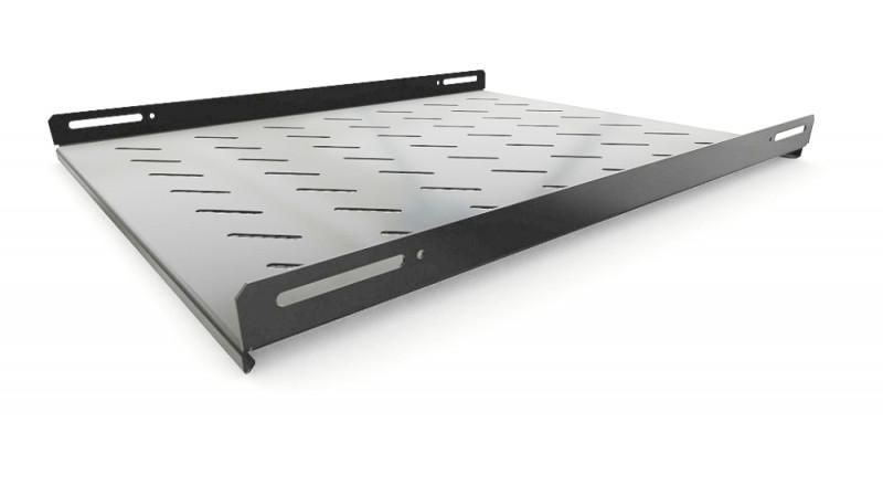 Полка стационарная Г=650мм нагр. до 20кг TSH3L-650-RAL7035 с боков. крепл. для шкафов TTB TTR 485х650мм сер. RAL 7035 Hyperline 451900