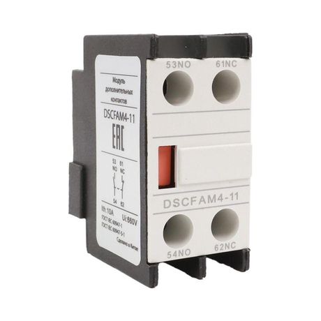 Контакт фронтальный дополнительный 1НО+1НЗ для DSC115-800 YON DSCFAM4-11 ДКС