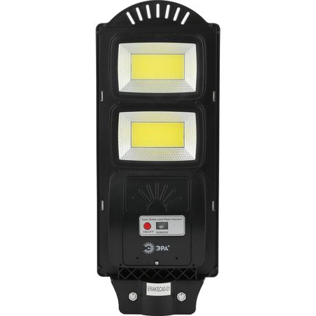 Светильник светодиодный уличный на солн.батарее COB,40W, с датч. движ.,ПДУ,750lm, 5000К, IP65 | Б0046793 ЭРА