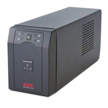 Источник бесперебойного питания Smart-UPS SC 420 VA Interface Port DB-9 RS 232 SC420I APC 42234 Schneider Electric