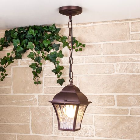 Светильник садово-парковый Apus H шоколад (GL 1009H) подвесной | a043114 Elektrostandard