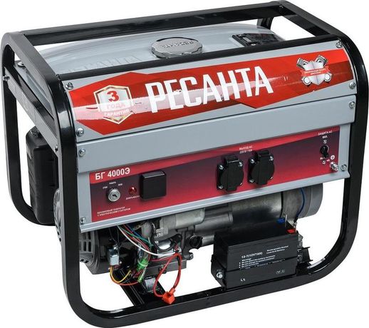 Электрогенератор БГ 4000 Э | 64/1/52 РЕСАНТА Huter