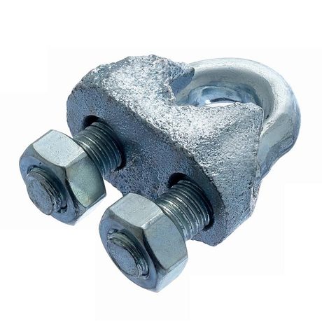 Зажим троса 6мм DIN741 (уп.75шт) СТРОЙМЕТИЗ UTORM401003 8