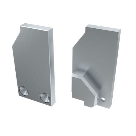 Заглушка для ALM-GLASS-6 правая глухая (ARL, Металл) - 026727 Arlight