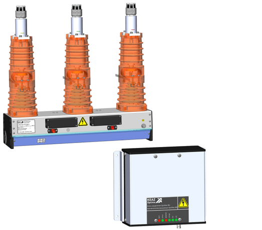 Выключатель вакуумный Optimat BB-10-20/1000-У2-330 с блоком управления BU-41-У2 КЭАЗ 278764