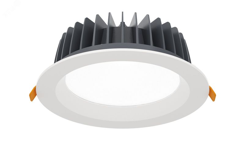 Светильник LED ДАУНЛАЙТ SMD (СВО) 42Вт 4900Лм 4,0К КСС Д IP44/20 встраиваемый - LE-СВО-16-040-7588-44Д ЛЕД-Эффект