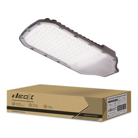 Светильник светодиодный ДКУ-03 50Вт 5000К IP65 5500лм 110лм/Вт 230В уличный линзованный NEOX 4690612038797 IN HOME