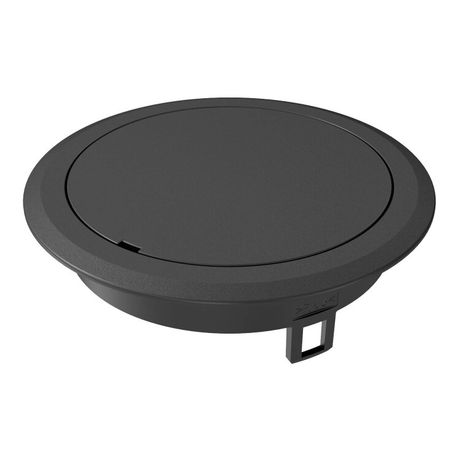 Лючок GES R2 глухой 40х140 мм (полиамид,черный) (GES R2B 9011) | 7405088 OBO Bettermann