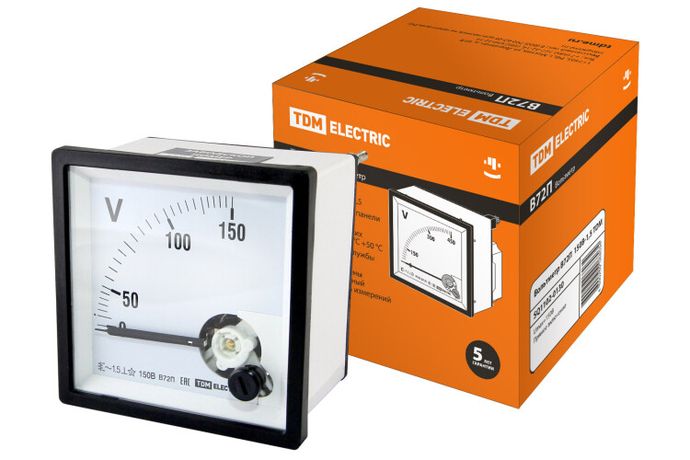 Вольтметр В72П 150В-1,5 | SQ1102-0130 TDM