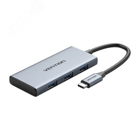 Хаб USB Type C 6 в 1, 3.1, HDMI 19, TF, SD, MS, CF, XD - 1000699358 Vention