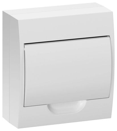 Корпус пластиковый ЩРН-П-8 бел. дверь IP41 | MKP13-N-08-41-K01-G GENERICA IEK
