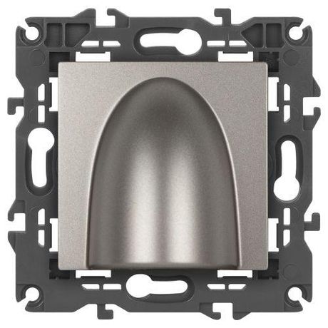 Вывод кабеля Elegance 14-6003-16 титан | Б0065850 ЭРА