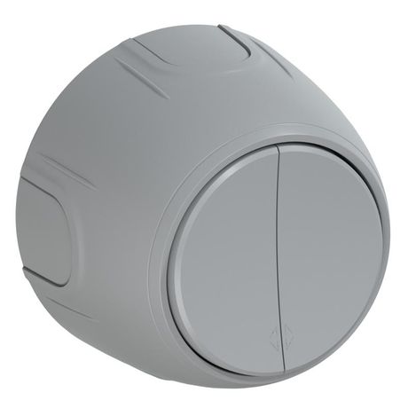 Переключатель 2-м Rotondo сер. OneKeyElectro 7700959 ССТ