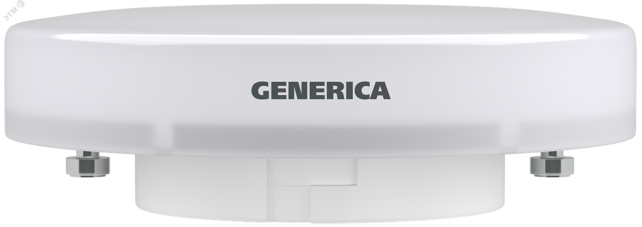 Лампа светодиодная T80 таблетка 12Вт 230В 6500К GX53 | LL-T80-12-230-65-GX53-G GENERICA IEK