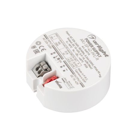 Блок питания ARJ-SP-42-PFC-R (42W, 15-42V, 0.9-1A) (ARL, драйвер для светодиодов и светильников, IP20 пластик, 5 лет) - 048775 Arlight
