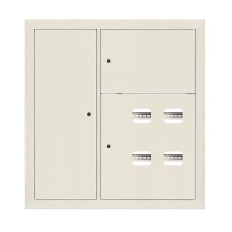 Щит этажный 4 кв. слаботочка слева RAL9002 (1000х950х150) EKF PROxima - mb29-v-4z-ral9002