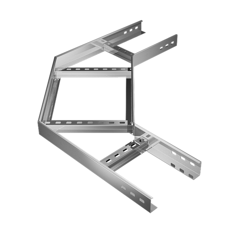 Угол лестничный горизонтальный 90 гр. 50х500х1,5 мм HD | LGL90-50-500-1.5 КМ-профиль LGL90*50*500*1.5 LO5501