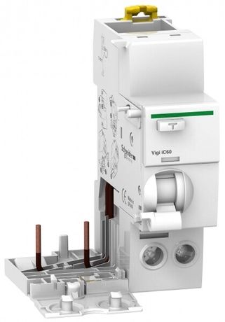 Блок дифференциальной защиты VIGI iC60 2П 25A 30mA A-ТИП | A9V51225 Schneider Electric