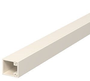 Мини-канал WDK с крышкой 15x15x2000 мм (высота борта 15 мм, крышка мм) ПВХ кремовый RAL 9001 | 6024963 OBO Bettermann WDK15015CW