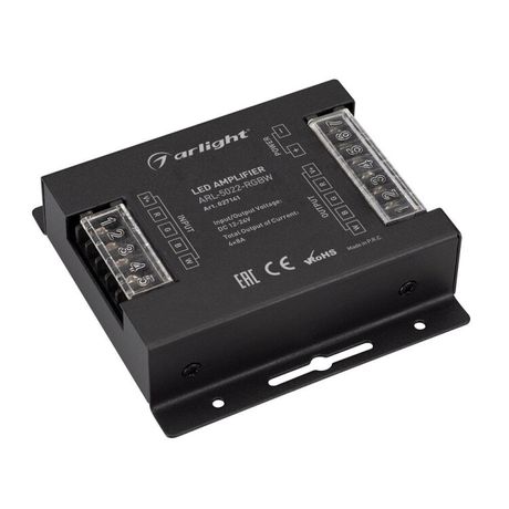 Усилитель ARL-5022-RGBW (12-24V, 4x8A, 384-768W) (ARL, IP20 Металл, 2 года) - 027141 Arlight