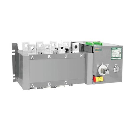 Ввод резерва автоматический АВР АВР-103 4п 225А 10кА на реверс. выкл.-разъед. с мотор. приводом DEKraft 42053DEK APC