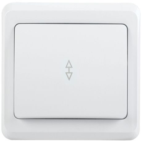 Переключатель проходной 1-кл. 1п СП Вега 10А IP20 ВСп10-1-0-ВБ бел. IEK EVV12-K01-10-DM