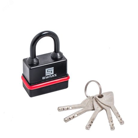 Замок навесной Булат ВС 3-Н65 ПЛ всепогодный 5кл. d=9мм - 13985 ПТК