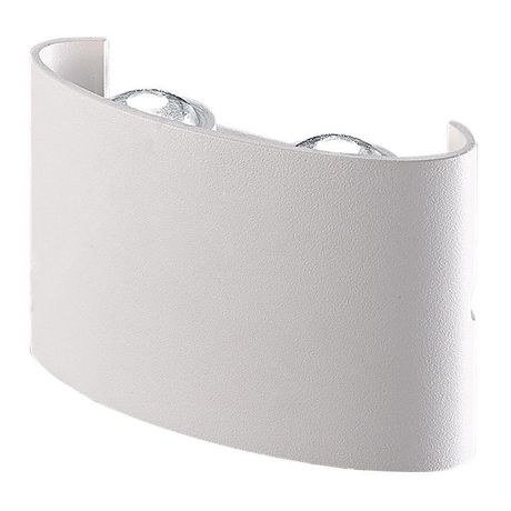 Светильник светодиодный уличный ДБУ-4х1w вверх/вниз 3000K IP54 белый - DH701 48309 FERON