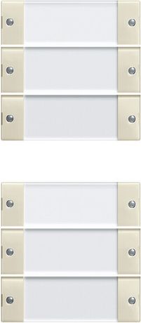 Крем глянец Комплект клавиш для сенсор.выкл 6 шт | 213601 GIRA KNX S-55