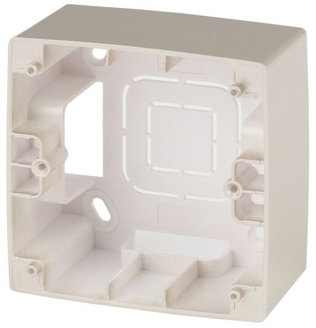Коробка накладного монтажа 1 пост, Эра12, шампань (20/200/1600) 12-6101-04 - Б0043163