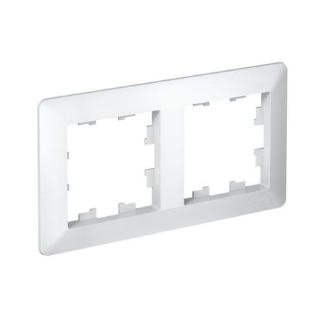 Рамка 2-м AtlasDesign Air бел./дым. бел. SE ATN220102 APC