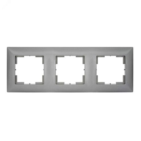 Мария Рамка трехместная МРФИ11.12.00.00 Алюминий - 110060 Кунцево