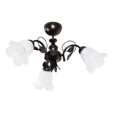 Светильник Мотив 131 медь ант. (Плафон 62333) НСБ 01-3х60-119 Е14 ИУ - 1005404766 Элетех