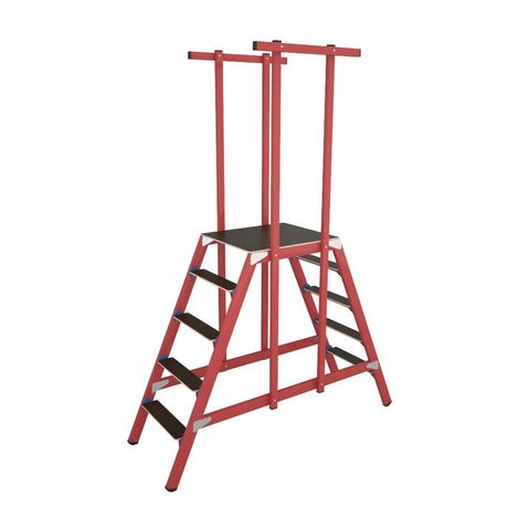 Стремянка стеклопластиковая диэлектр. с симметричной опорой ССД-1.2 П (подмость) Диэлектрик Д413773