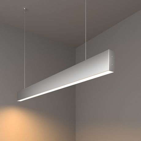 Светильник светодиодный подвесной линейный односторонний 103см 20W 3000K матовое серебро (101-200-30-103) | a041523 Elektrostandard