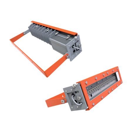 Светильник взрывозащищенный LED LAD R320-1-10G-230AC-50L Ex 55Вт 4500К IP66 крепление на лире 10град. LADesign LADLED110G230AC50LEx