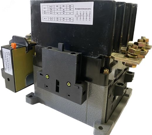 Пускатель электромагнитный ПМ12-160200 УХЛ4 В, 38 В/50Гц, 2з+2р, 160А, с реле РТТ-426, IP00, (ЭТК) - 00000001780
