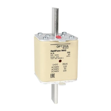 Вставка плавкая OptiFuse NH2-350-gG-УХЛ3 | 374955 КЭАЗ