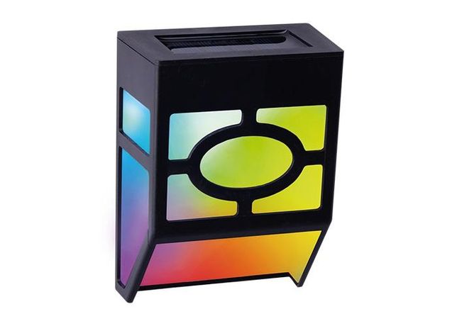 Светильник светодиодный на солнечной батарее SLR-W06-RGB настенный IP44 ФАZА 5040793 ФАЗА