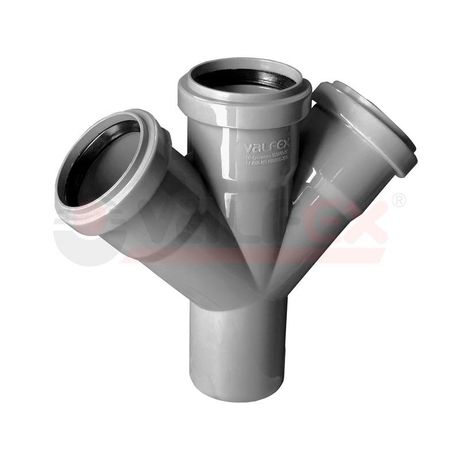 Крестовина 110/50/50х45 градусов для внутренней канализации - 21671 VALFEX 27111550