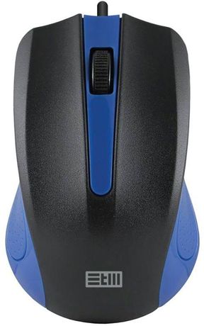 Мышь USB WIRED MOUSE 101CB black/blue STM 1000607351