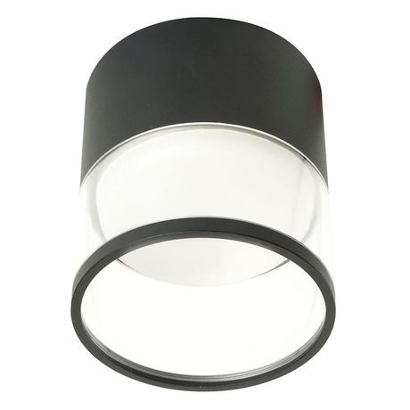 Светильник потолочный 12W, 230V, GX53, черный, HL454 | 48751 FERON