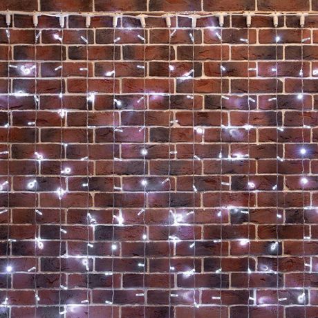 Гирлянда светодиодная "Светодиодный Дождь" 2х6м 768LED бел. 230В IP65 эффект мерцания провод прозр. ПВХ (нужен блок 303-500-1) Neon-Night 235-385 NEON-NIGHT арт. 235-385
