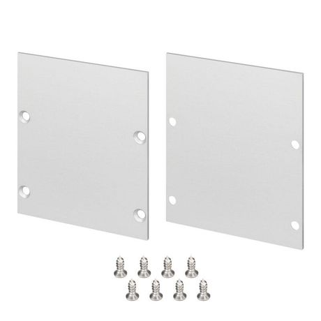 Заглушка LINE-6070 алюм. (комплект) Arlight 046407