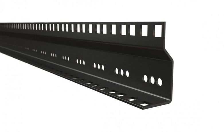 Профиль монтажный 19дюйм высотой 18U для шкафов TTR TTB RAL9005 CTR19-18U-RAL9005 черн. (уп.2шт) Hyperline 445338