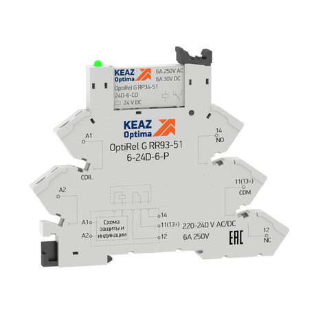 Релейный модуль OptiRel G RM38-61-24D-6-P-CO-S| 282949 | КЭАЗ