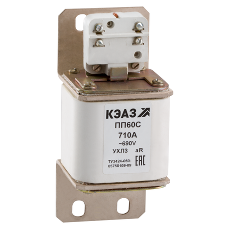 Предохранитель ПП60С-40Т2-710А-Т3| 272360 | КЭАЗ