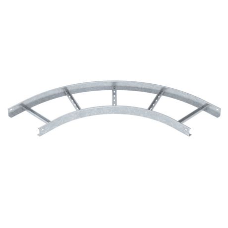 Угловая секция 90° лестничного лотка 60х300 мм R=500 (LB 90 630 R5 FT) | 6211452 OBO Bettermann