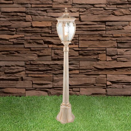 Светильник садово-парковый GLYF-8024F Andromeda F белое золото | a035021 Elektrostandard