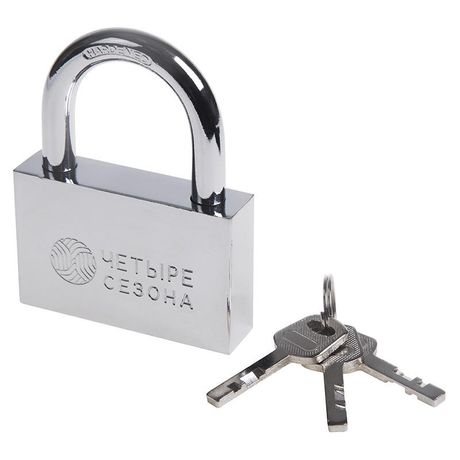 Замок навесной серия «Сталь» 70 мм ЧЕТЫРЕ СЕЗОНА | 79-0037 SDS MEET